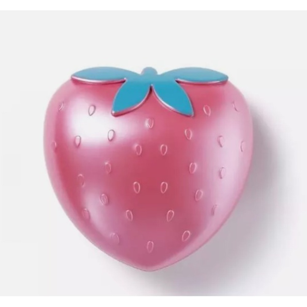 Target Bullseye's Playground Novelty Hair Brush Strawberry Pink (NEW WITH‎ TAG)